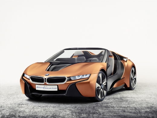▲BMW그룹은 세계 최초로 네트워크 콘트롤과 운전자 인터페이스의 미래를 보여주는 'BMW i 비전 퓨처 인터랙션' 콘셉트카와 새로운 '에어 터치'기술을 선보였다.