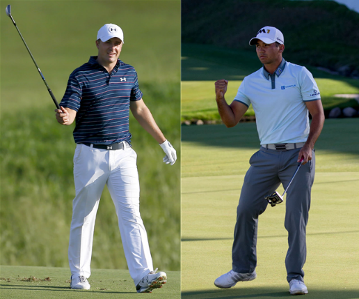 ▲올 시즌 PGA 투어는 초반부터 20대 영건들의 활약 돋보인다. 세계랭킹 1, 2위 조던 스피스(왼쪽)와 제이슨 데이가 지난 시즌과 같은 성적을 낼 수 있을지 관심이 모아지는 이유다. (AP뉴시스)