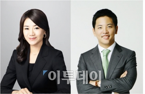 ▲조현민 토파스여행정보 이사(좌측)와 박세창 아시아나세이버에 대표이사 사장  
