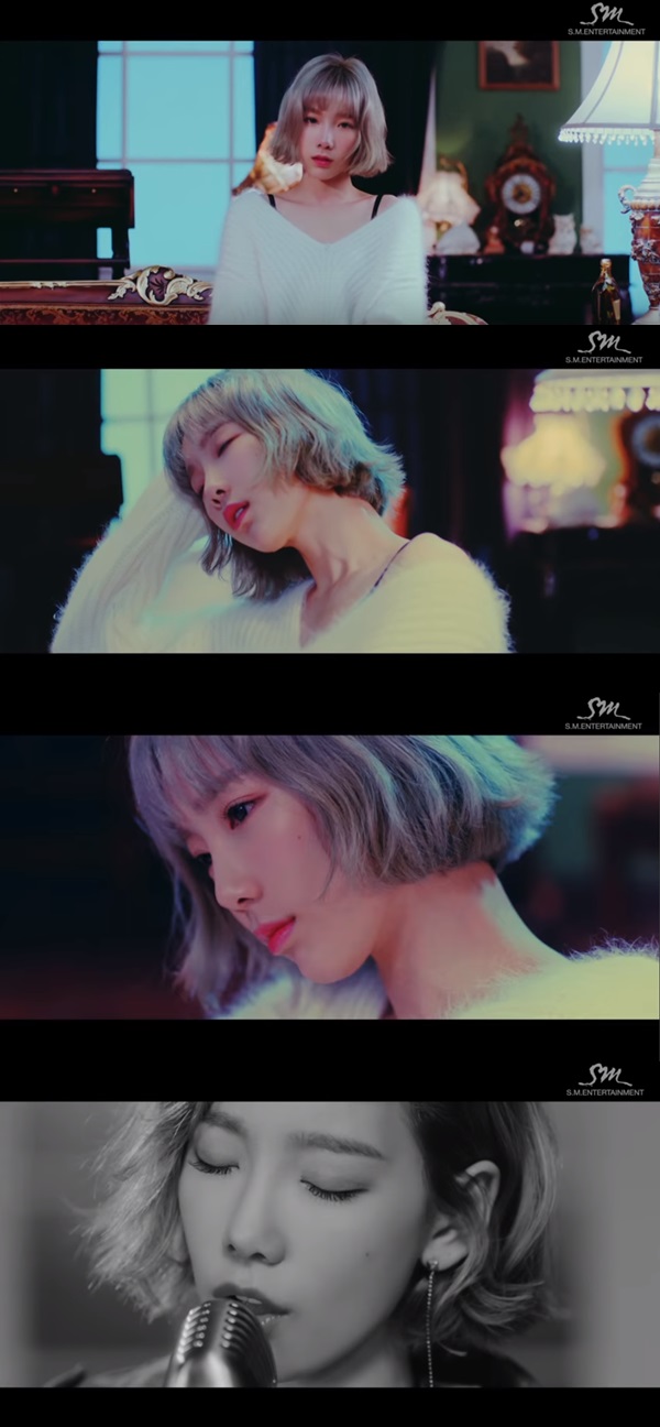 ▲소녀시대 태연 (출처=태연 ‘Rain’ 뮤직비디오 캡처 )