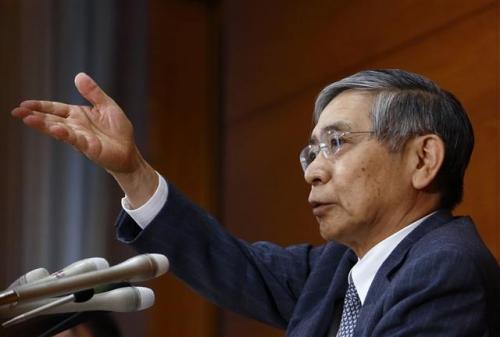 ▲구로다 하루히코 일본은행(BOJ) 총재. 블룸버그