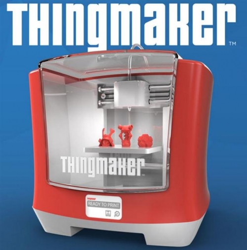 ▲장난감업체 마텔의 3D 프린터 ‘싱메이커’. 출처 마텔 싱메이커 웹사이트 
