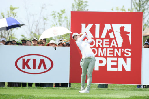 ▲올해 한국여자오픈이 총상금 10억원으로 증액됐다. 우승상금은 2억5000만원으로 KLPGA 투어 4대 메이저 대회 중 최대 규모다. (사진제공=이노션)