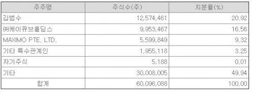 ▲카카오 주요주주 현황(전자공시시스템)