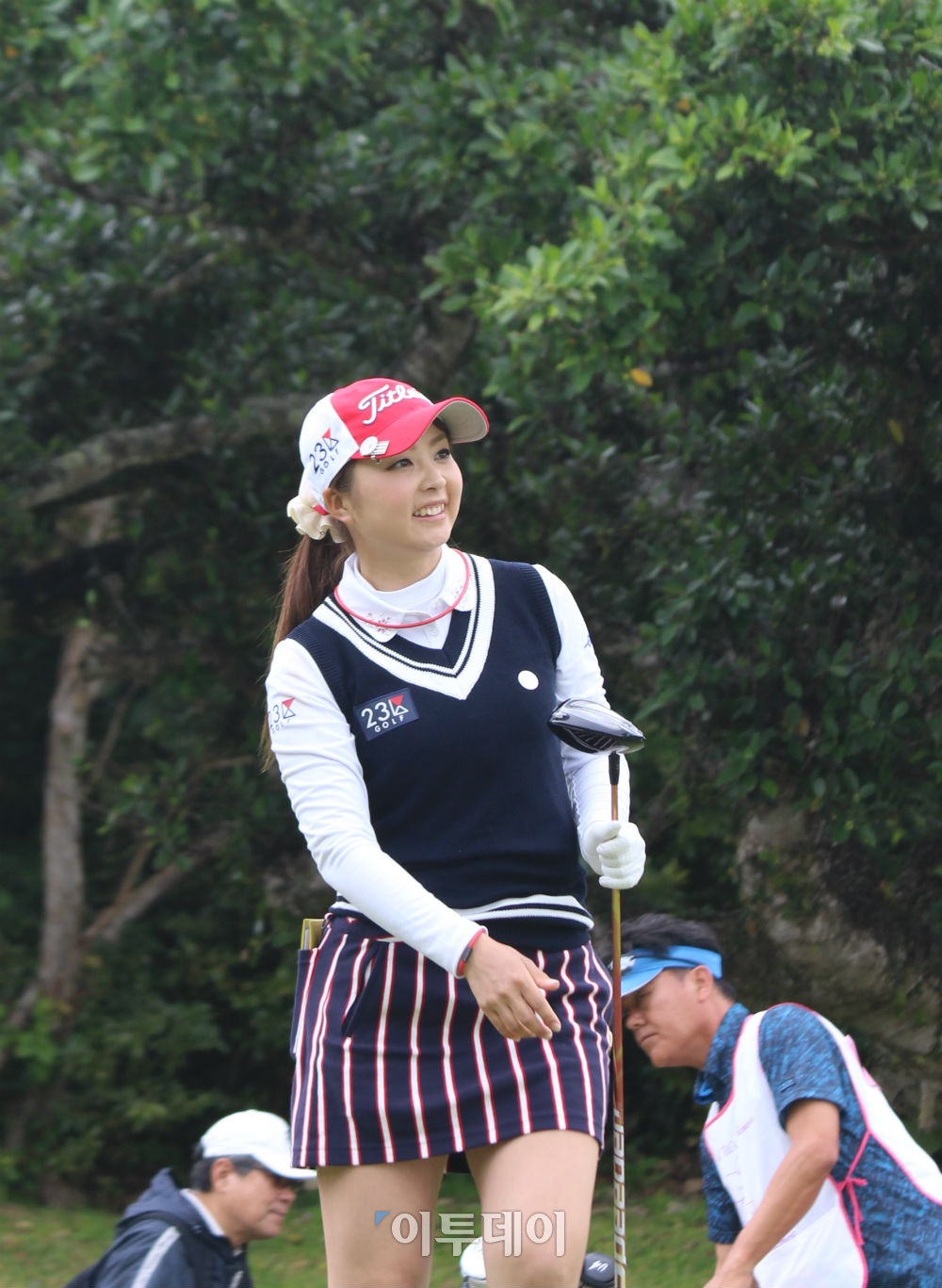 ▲기쿠치 에리카가 JLPGA 투어 시즌 4번째 대회 악사 레이디스 골프 토너먼트 1라운드에서 시즌 2호이자 일본 선수 첫 홀인원을 기록했다. (오상민 기자 golf5@)