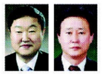 ▲노승만(왼쪽) 광고주협회 운영위원장과 최선목 광고위원장.