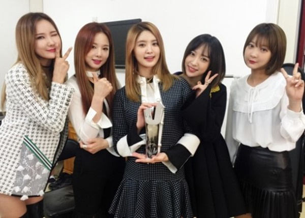 ▲걸그룹 EXID (LE, 솔지, 정화, 하니, 혜린(사진=바나나컬쳐)