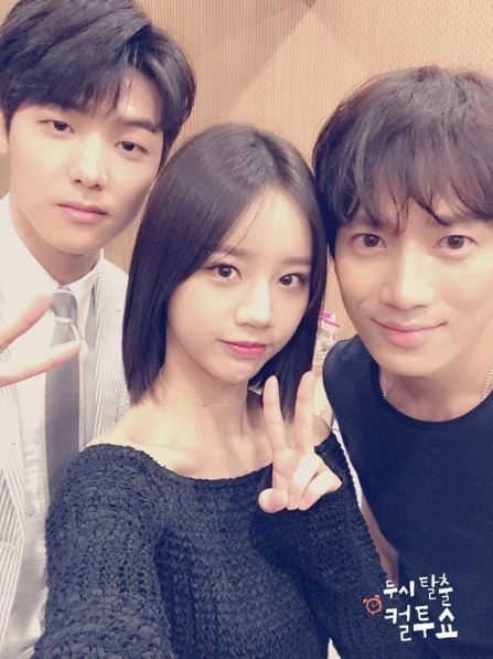 ▲'컬투쇼' 지성 혜리 강민혁(사진=SBS 두시탈출 컬투쇼)