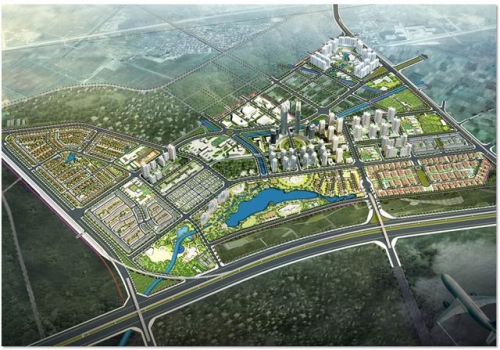 ▲포스코건설이 오는 2029년까지 개발하기로 한 베트남 첫 자립형 신도시인 '스플랜도라' 조감도. 스플랜도라 부지(264만㎡)는 주거·상업·기타 지구로 나눠서 개발된다. 총 5단계로 개발단계가 나눠져있으며 포스코건설은 2단계 공사가 한창이다. 사진제공 포스코건설
