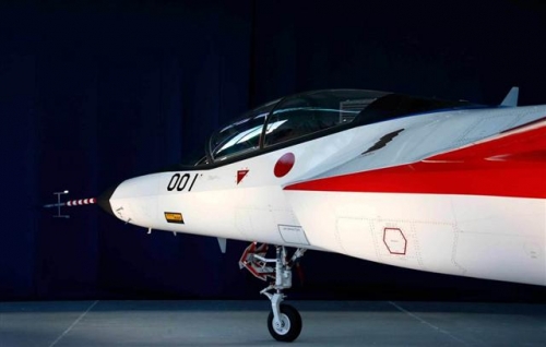 ▲일본의 스텔스 비행기 X-2. 블룸버그