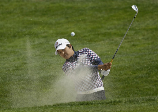 ▲노무라 하루(일본)가 LPGA 투어 스윙잉 스커츠 클래식에서 우승을 차지하며 시즌 세 번째 다승자가 됐다. (AP뉴시스)