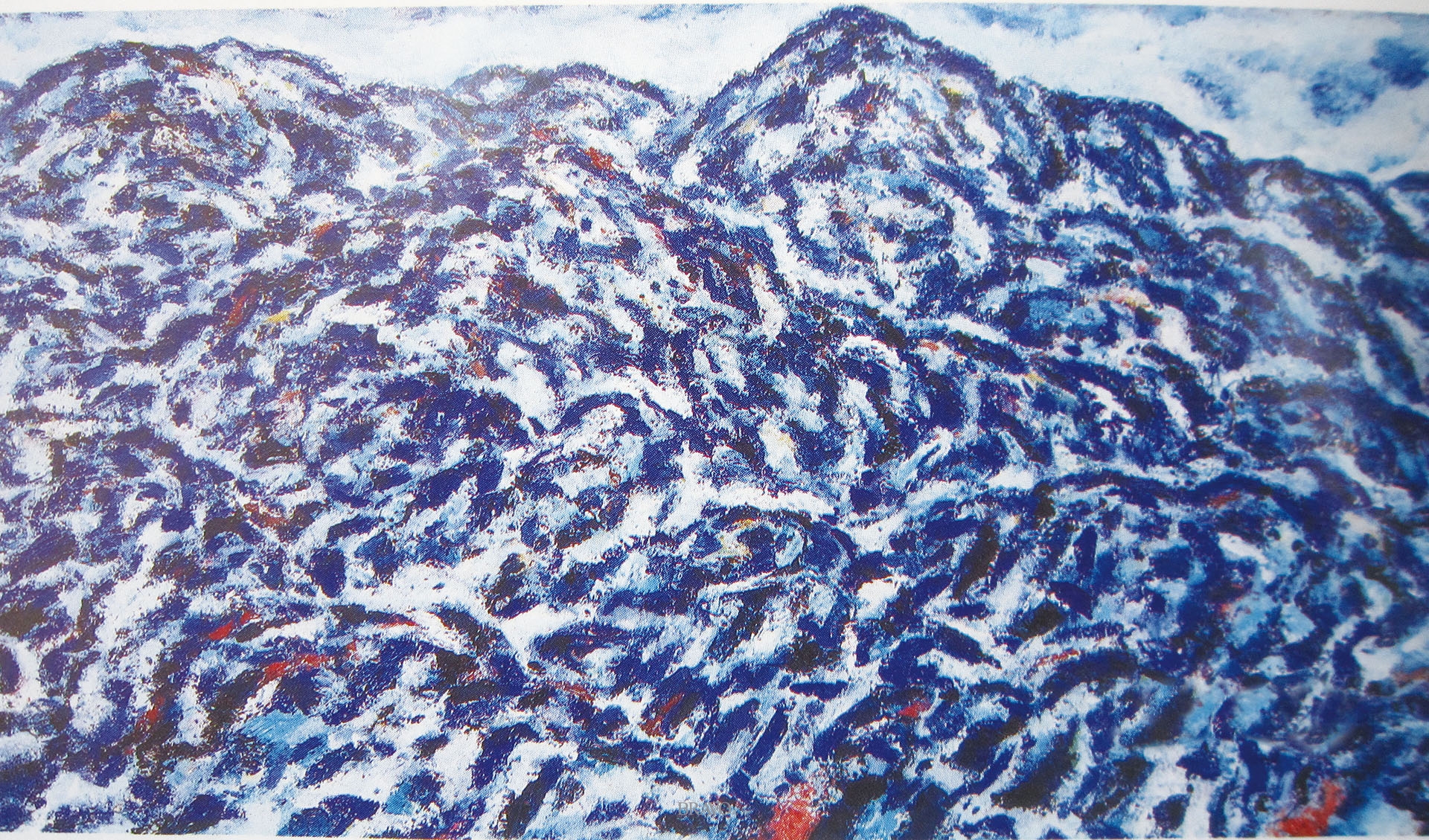 ▲이상국 <인왕산> 캔버스에 유채. 90.9cm x 72.7cm, 1990년.