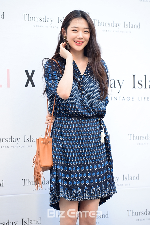 ▲설리(사진=윤예진 기자 yoooon@)