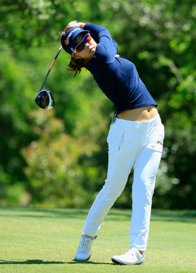 ▲신지은(24)이 미국여자프로골프(LPGA) 투어 생애 첫 우승을 차지했다. (AFP연합)