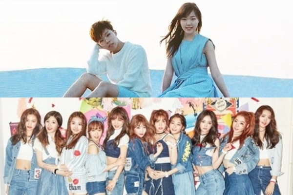 ▲악동뮤지션(위), 아이오아이(아래)(사진=악동뮤지션(YG엔터테인먼트), 아이오아이(YMC엔터테인먼트))
