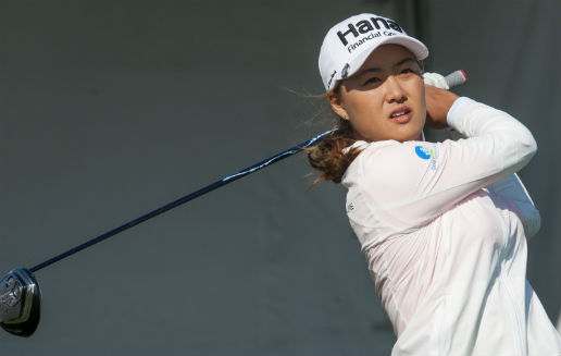 ▲올 시즌 미국여자프로골프(LPGA) 투어 두 번째 우승을 노리는 호주동포 이민지. (AP뉴시스)