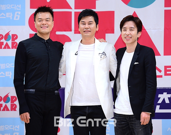 ▲'K팝스타6' 박진영, 양현석, 유희열(사진=윤예진 기자 yoooon@)