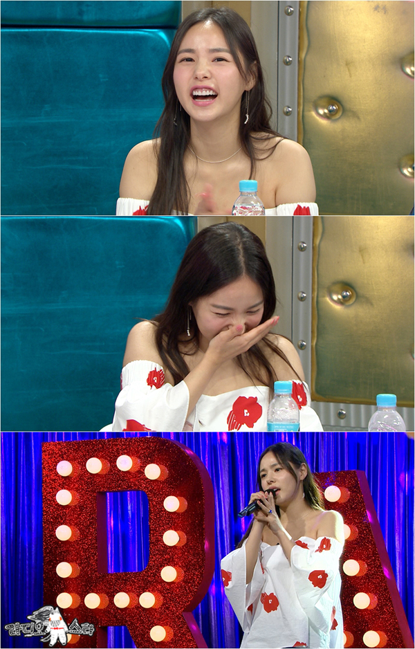▲라디오스타 민효린(사진=MBC)