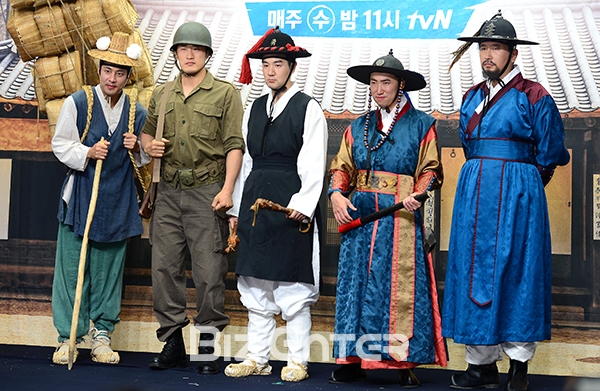 ▲'렛츠고 시간탐험대 시즌3' 고주원, 김동현, 한상진, 장동민, 이윤상(사진=윤예진 기자 yoooon@)