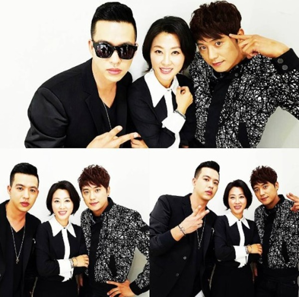 ▲(왼쪽부터) 스페이스A 제이슨, 김현정, 박재구(사진=제이슨 인스타그램)