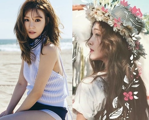 ▲티파니(왼쪽), 제시카(사진=SM엔터테인먼트, 코리델엔터테인먼트)