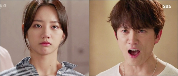 (사진=SBS 수목드라마 '딴따라' 혜리 지성 캡처)