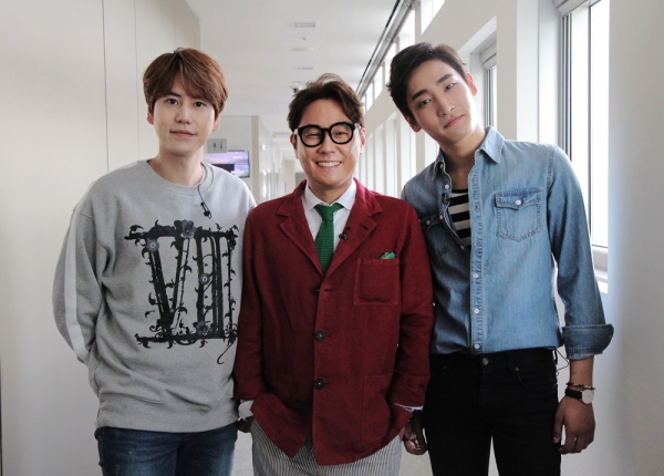 ▲(왼쪽부터) 규현, 윤종신, 박재정(사진=미스틱엔터테인먼트)