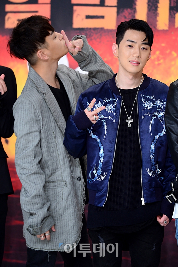 ▲'쇼미더머니5' 사이먼 도미닉, 그레이(사진=윤예진 기자 yoooon@)