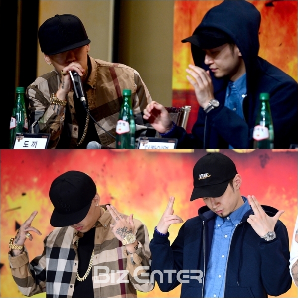 ▲'쇼미더머니5' 도끼, 더 콰이엇(사진=윤예진 기자 yoooon@)