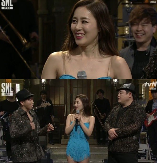 ▲SNL 문정희(사진=tvN)