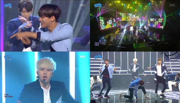 ▲그룹 빅스(사진=SBS '인기가요')