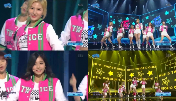 ▲트와이스(사진=SBS '인기가요')
