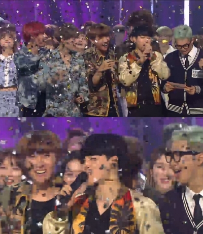 ▲방탄소년단(사진=SBS '인기가요')