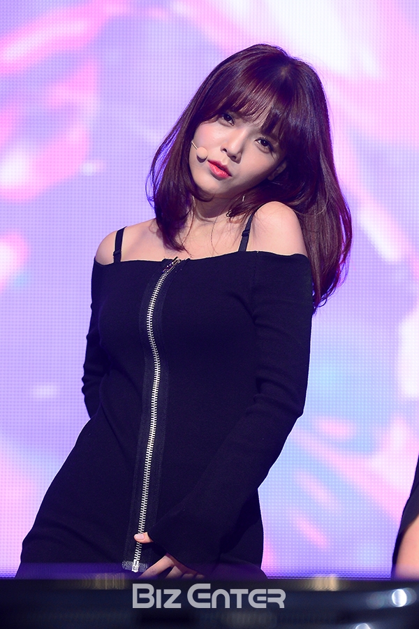 ▲AOA 지민(사진=윤예진 기자 yoooon@)