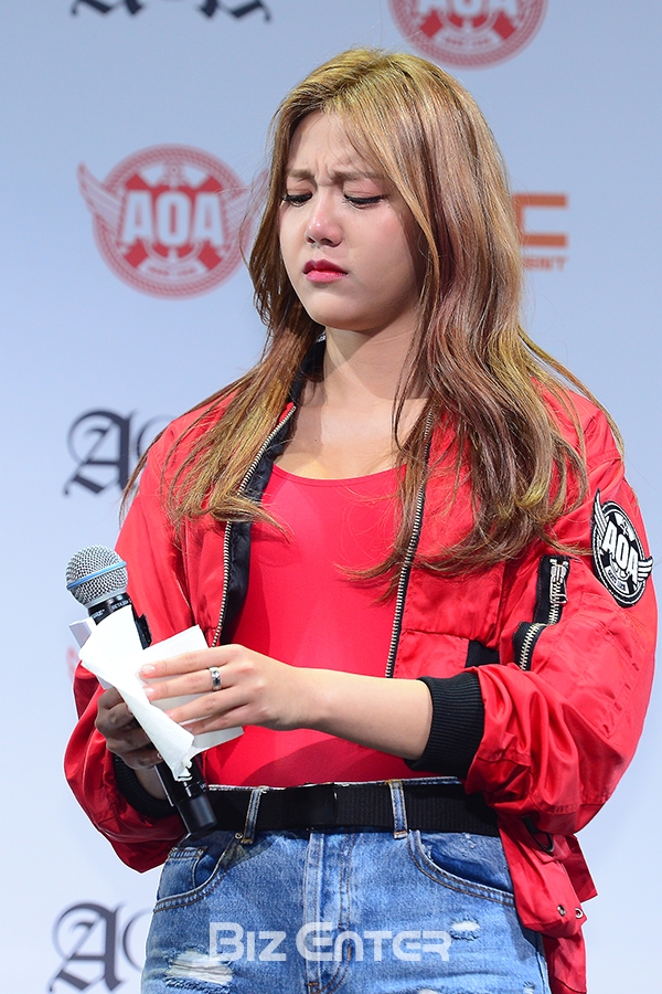 ▲AOA 혜정(사진=윤예진 기자 yoooon@)