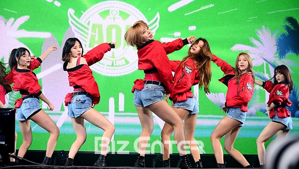 ▲AOA(사진=윤예진 기자 yoooon@)