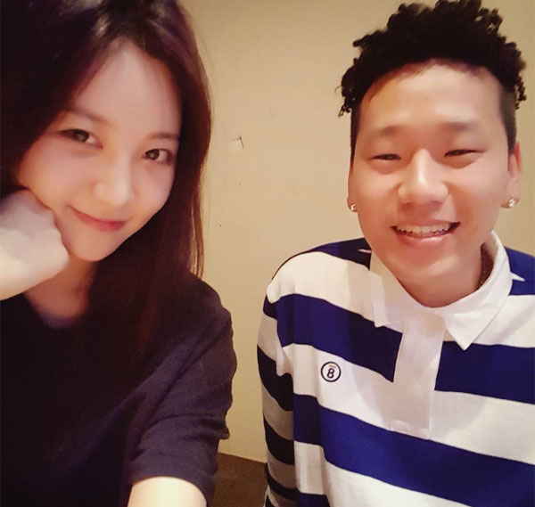 ▲유라-'쇼미더머니5'에 출연한 진돗개(사진=유라 인스타그램)
