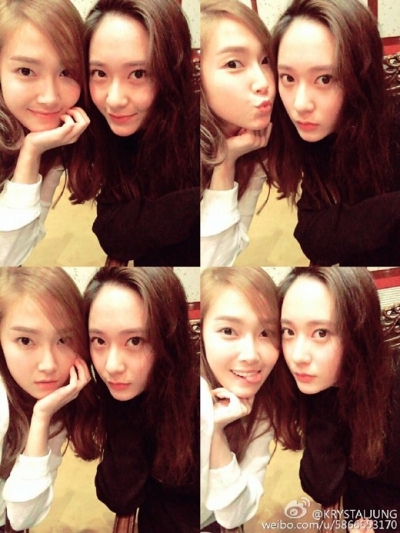 ▲제시카, 크리스탈(사진=크리스탈SNS)