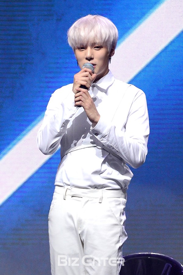 ▲몬스타엑스 민혁(사진=윤예진 기자 yoooon@)