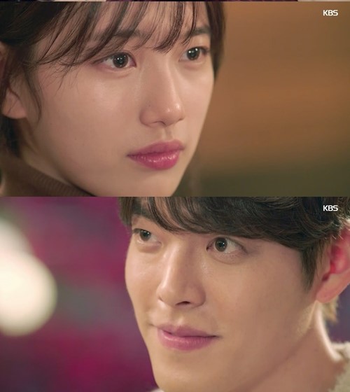 ▲'함부로 애틋하게' 수지 김우빈(사진=KBS)