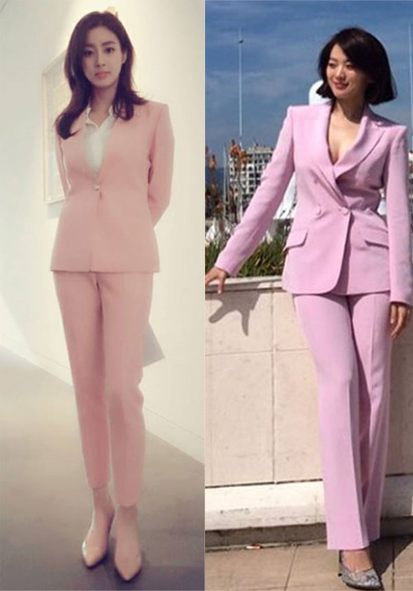 ▲'동네변호사 조들호' 강소라-'곡성' 천우희(사진=인스타그램)