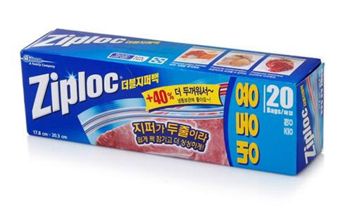 ▲잠정 유통·판매 금지된 식품 포장용 더블지퍼백.(사진제공=식약처)