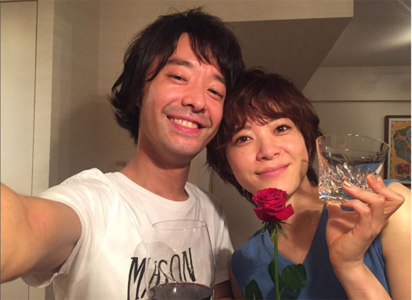 ▲일본 스타 와다 쇼-우에노 주리가 결혼했다.(사진=우에노 주리 인스타그램)