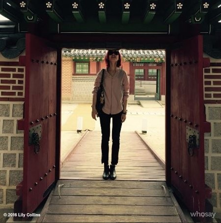 (사진=릴리 콜린스 인스타그램)