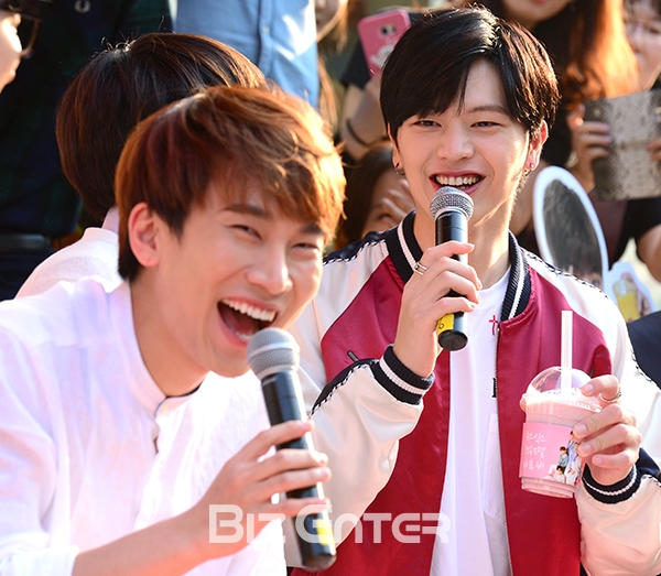 ▲비투비(BTOB) 서은광, 육성재(사진=윤예진 기자 yoooon@)