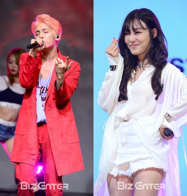▲종현(왼쪽), 티파니(사진=윤예진 기자 yoooon@)