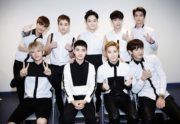 ▲보이그룹 엑소(EXO)(사진=SM엔터테인먼트)