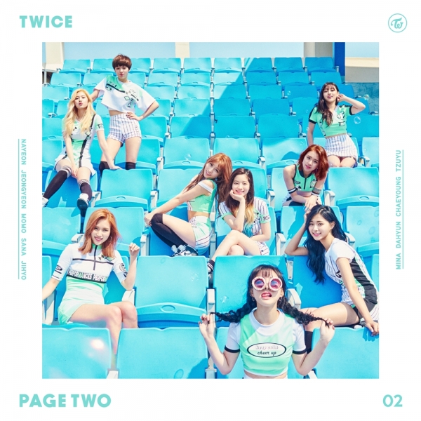 ▲트와이스 2번째 미니 앨범 '페이지 투'(PAGE TWO)(사진=JYP엔터테인먼트)