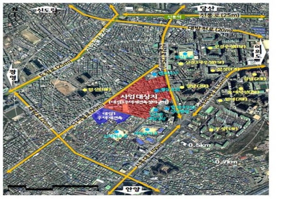 ▲대림3구역 위치도(제공=서울시)