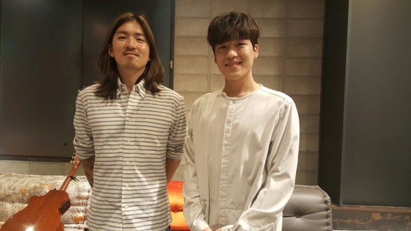 ▲솔튼페이퍼(왼쪽), 곽진언(사진=플럭서스뮤직)
